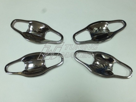 Накладки под внешние ручки дверей Toyota Highlander - Накладки