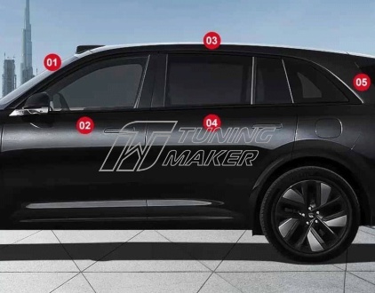 Lixiang L7 Молдинги Shadow Line 2