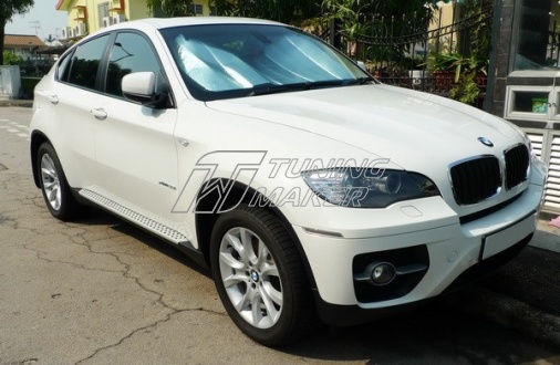 Штатные боковые пороги OEM для BMW X6 2008+ - Боковые пороги