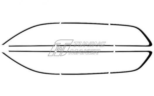 Lixiang Li L6 Комплект молдингов Shadow Line