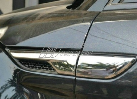 Хром накладка на вентиляционное отверстие для Land Rover Evoque - Накладки