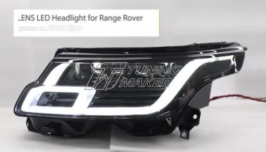 Range Rover Фары рестайлинг 4 линзы 1