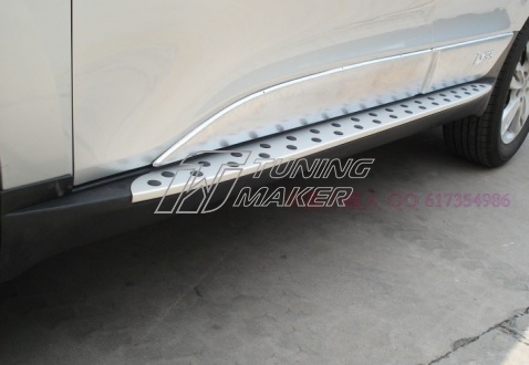 Штатные боковые пороги OEM BMW Style для Hyundai IX35 2010+ - Боковые пороги