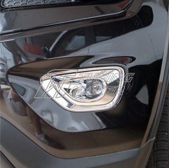 Хром накладки на противотуманные фары для Jeep Grand Cherokee - Накладки
