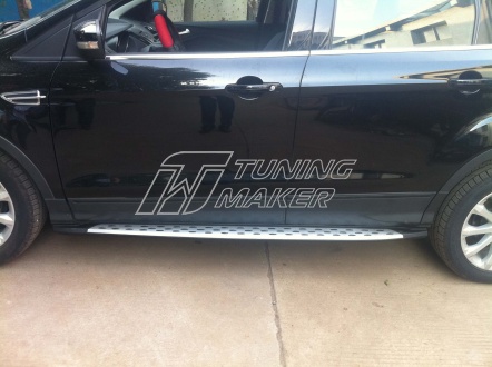 Пороги боковые штатные BENZ STYLE для Ford Kuga 2013+ - Боковые пороги