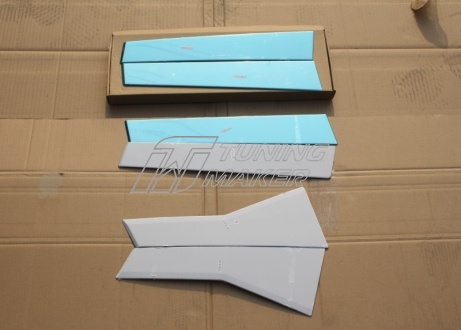 Хром накладки на стойки дверей для Honda CR-V - Накладки