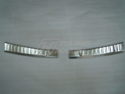 Хром накладка на порог багажника для Honda CRV - Накладки