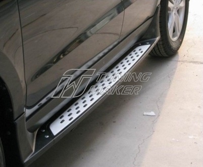 Штатные боковые пороги OEM для Hyundai Santa Fe 2010-2012 - Боковые пороги