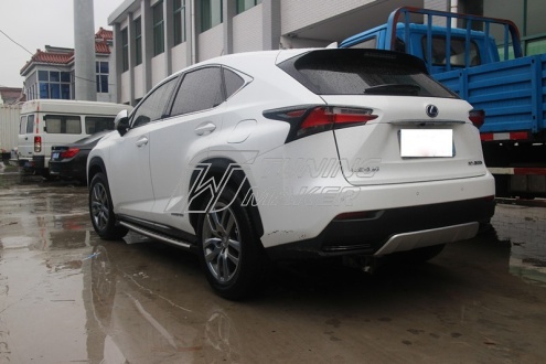 Штатные боковые пороги OEM BENZ STYLE для Lexus NX 2014+ - Боковые пороги