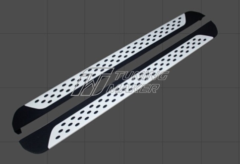 Боковые пороги OEM для Nissan Qashqai 2013+ - Боковые пороги