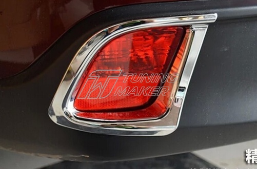 Окантовка на задние противотуманные фары Toyota Highlander - Накладки