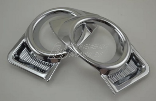 Окантовка на передние противотуманные фары Toyota Highlander - Накладки