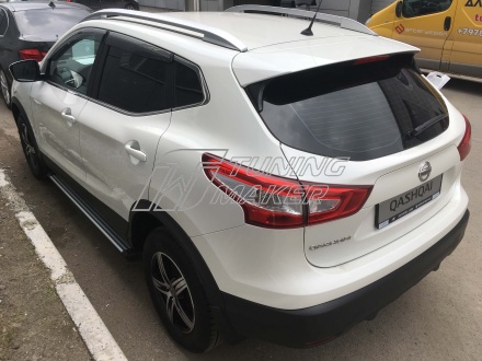 Боковые подножки OEM для Nissan Qashqai 2013+ - Боковые пороги
