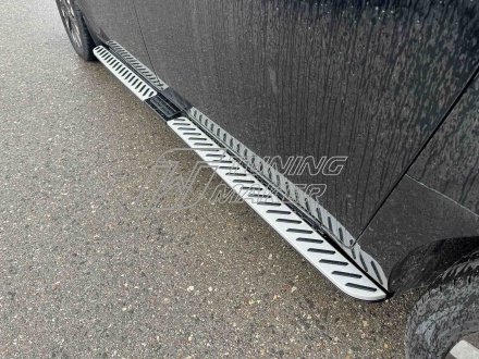 Hyundai Staria Пороги OEM Black 9