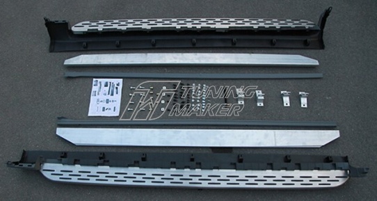 Штатные боковые пороги OEM для Volvo XC90 2015+ - Боковые пороги